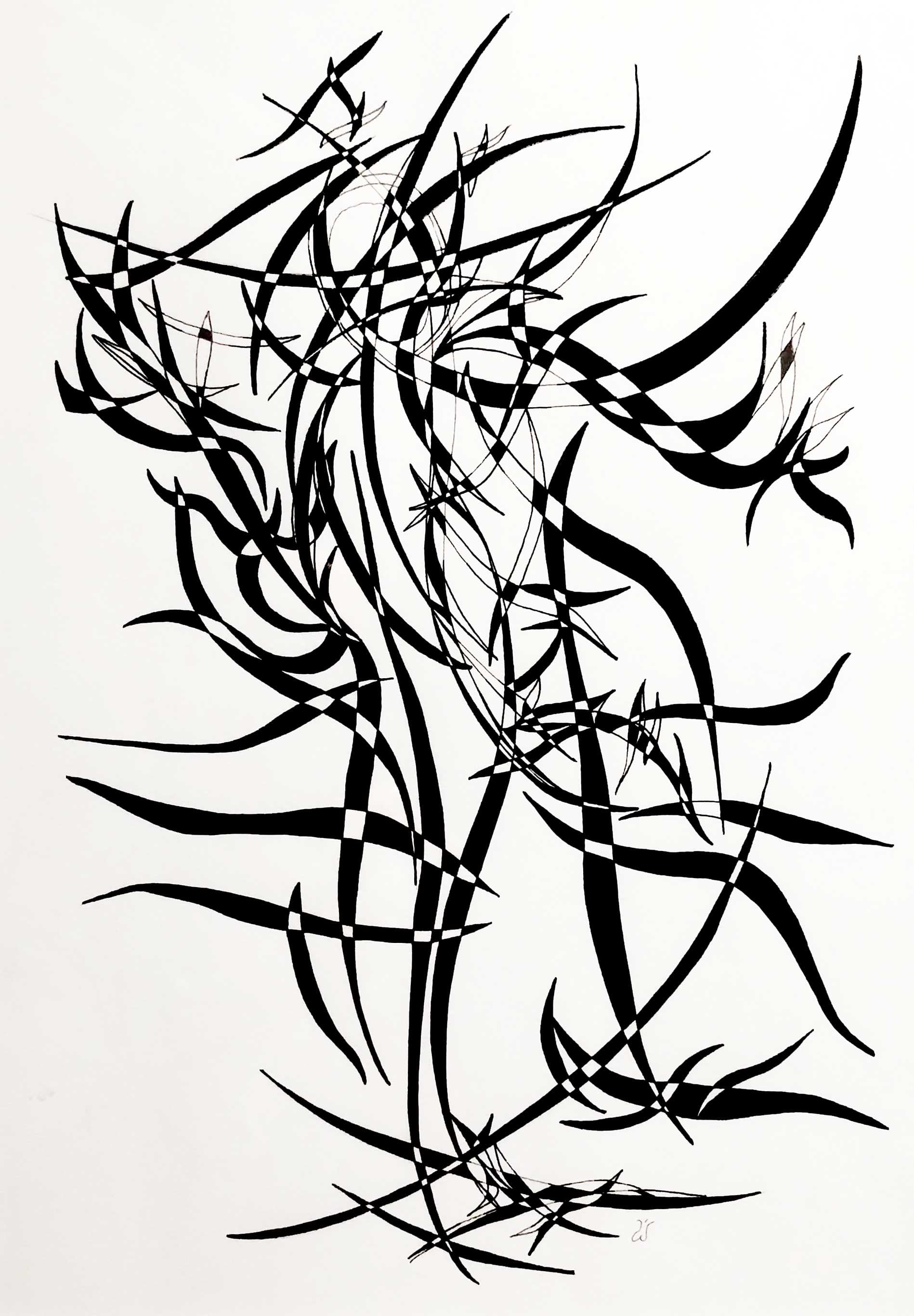 Stress, 30 cm x 42 cm, 1.600 kr