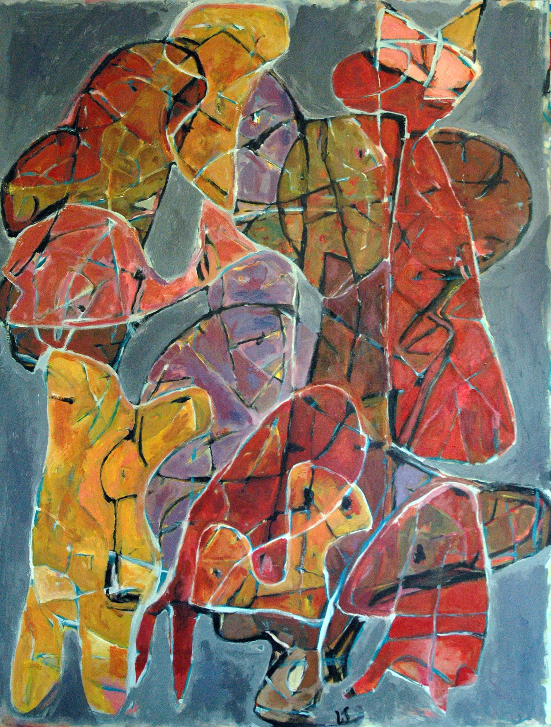 Former figurer, 90 cm x 120 cm, 4.300 kr