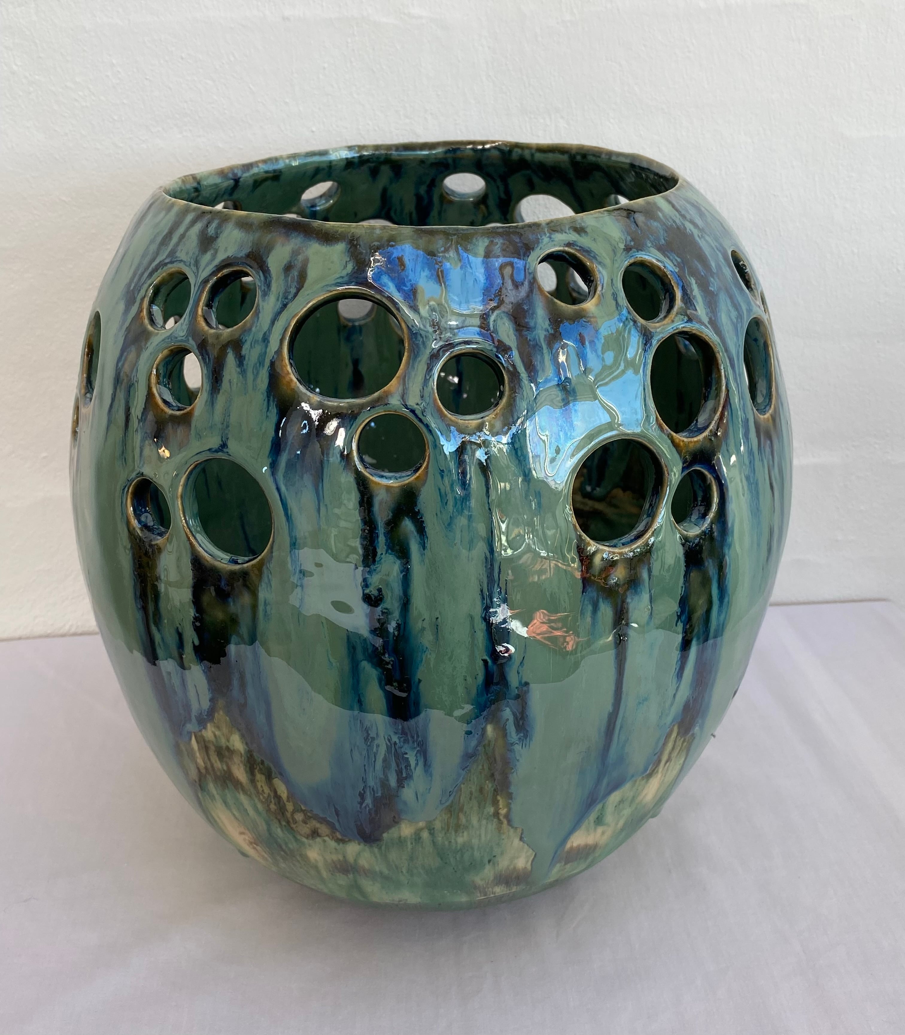 Lys krukke, 30 cm x 25 cm, 3.500 kr.