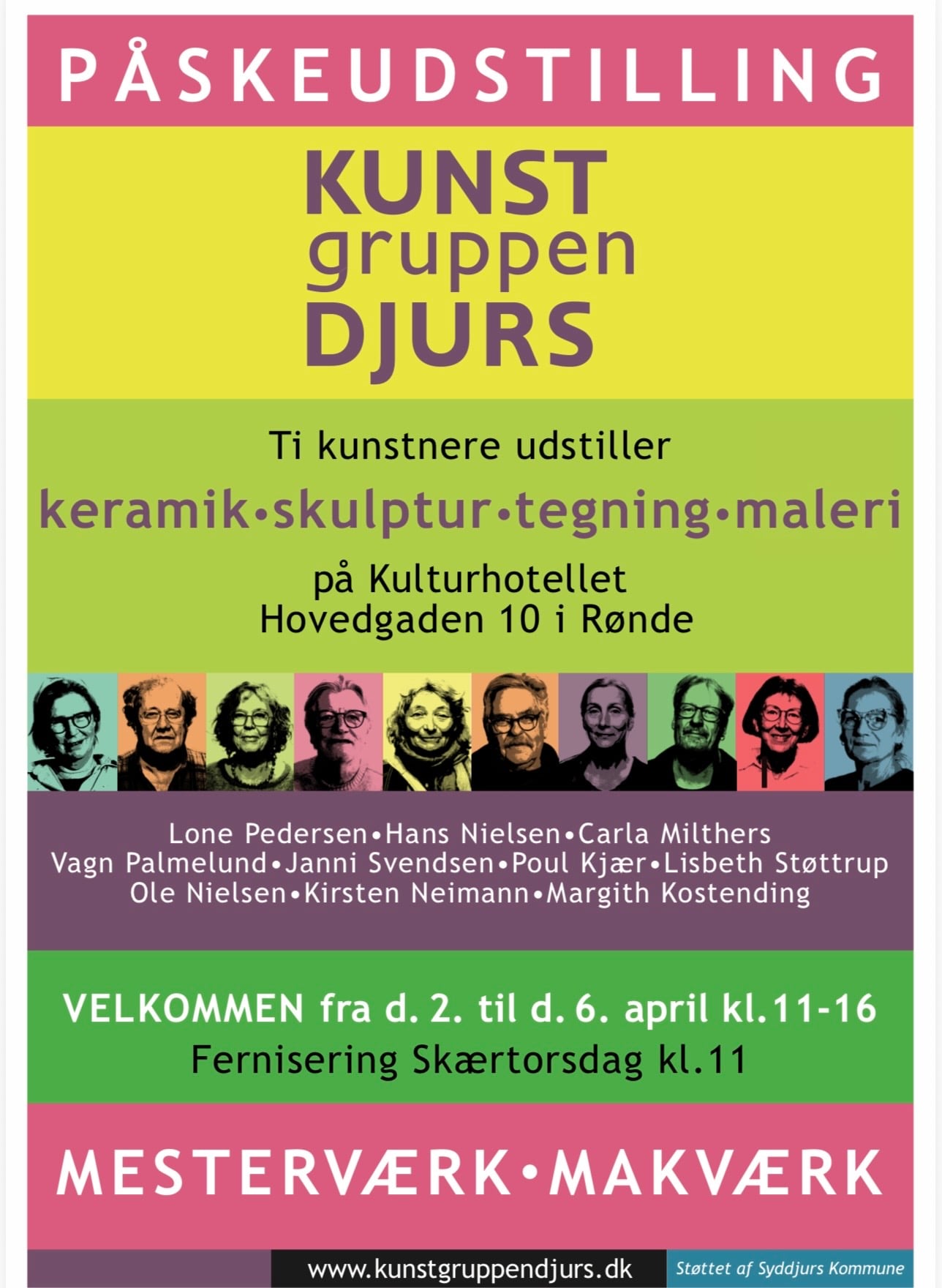 Plakaten til årets påskeudstilliong