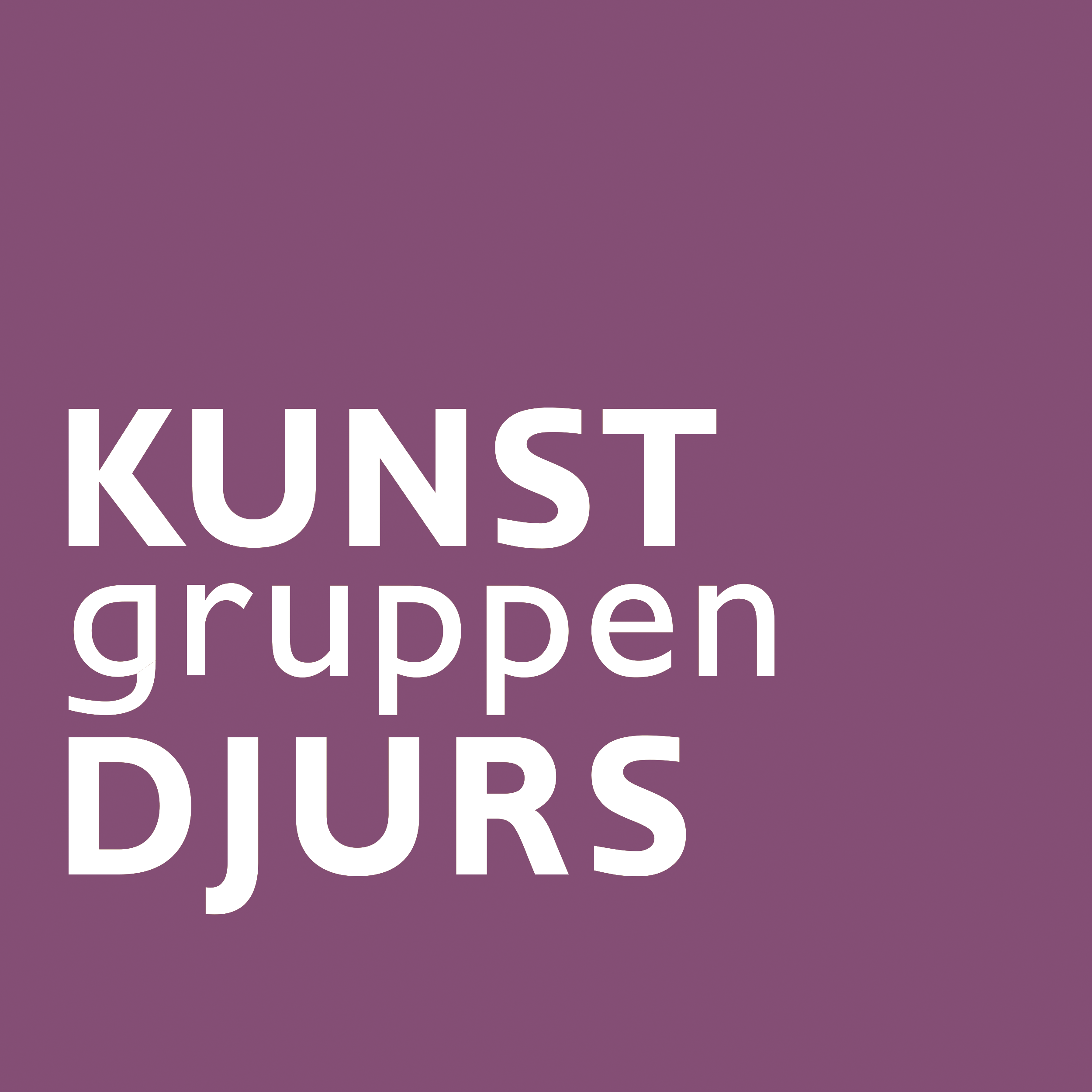 Kunstgruppen Djurs logo